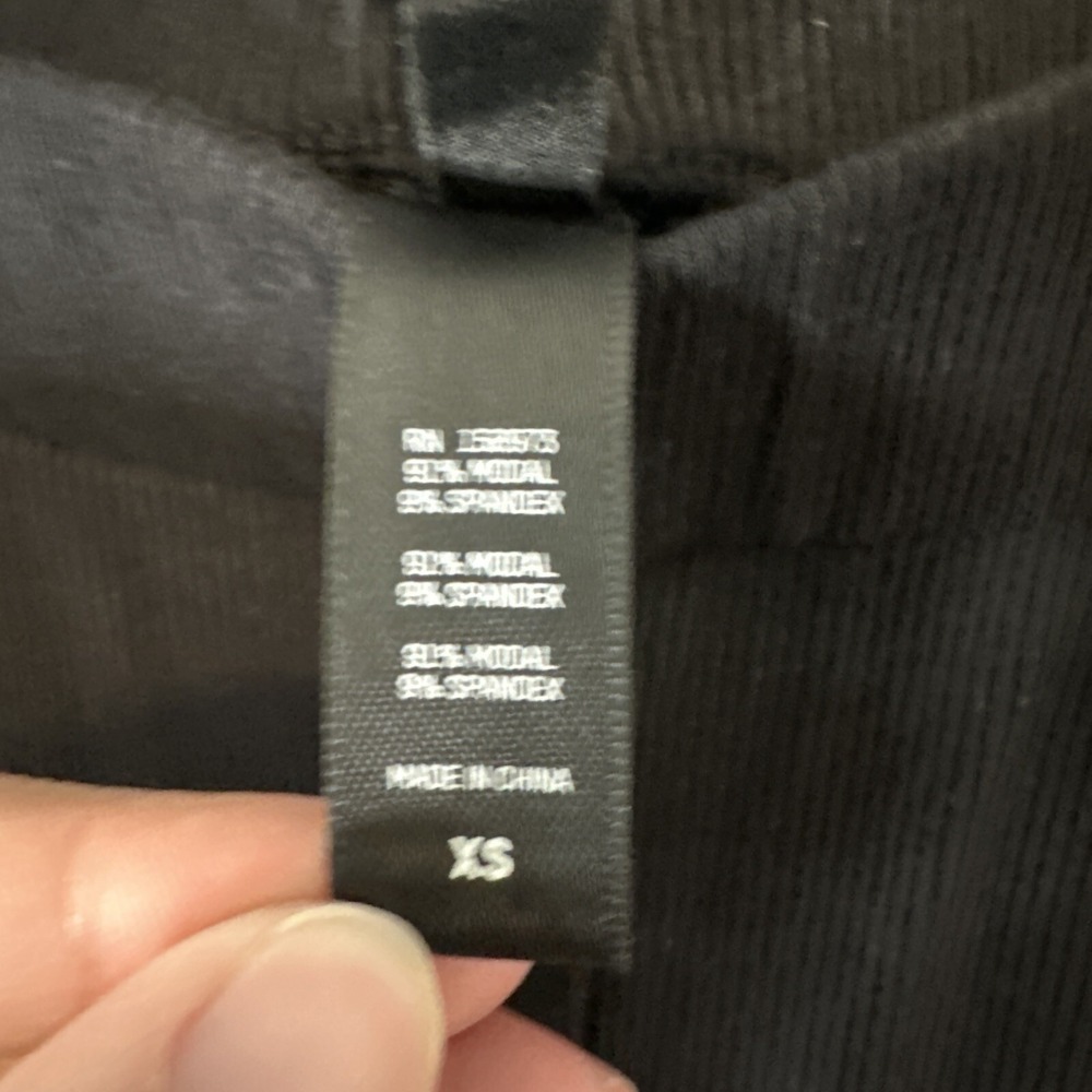 SKIMS Summer Mesh Pant Black Size X-Small RN 158973 NWOT SOLD OUT - Picture 5 of 8